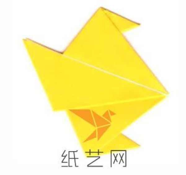 Year of the Rooster Spring Festival Origami Chicken Handmade Tutorial for Children