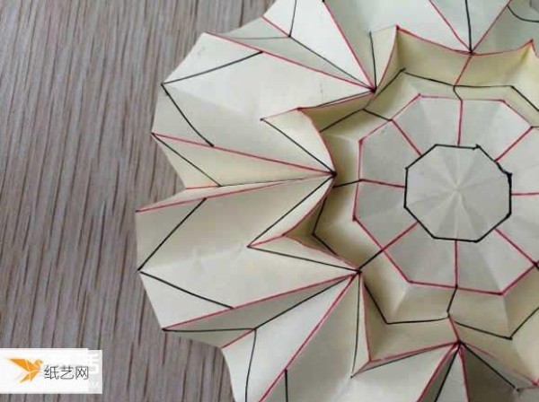 Illustrated tutorial on folding method of beautiful babaihua