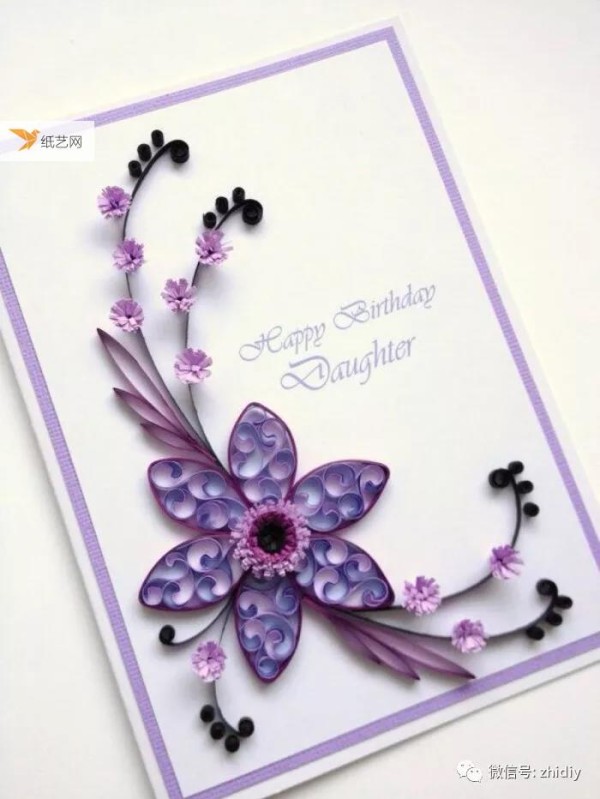 The greeting cards made of quilled paper are particularly touching! Full of sincerity!