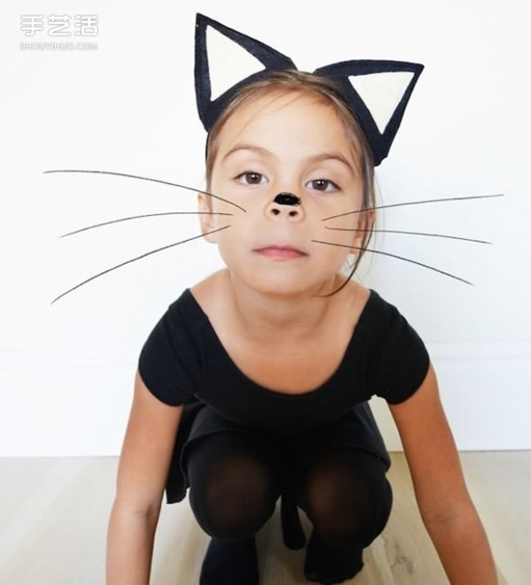 How to hand-make personalized cat ears headwear