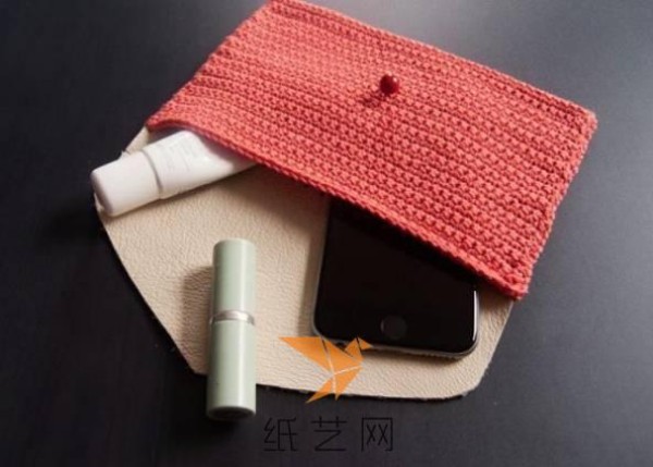 Mid-Autumn Festival handmade crochet clutch making tutorial