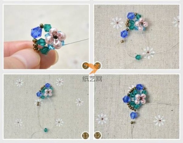 A persons time beaded ring making tutorial beading tutorial