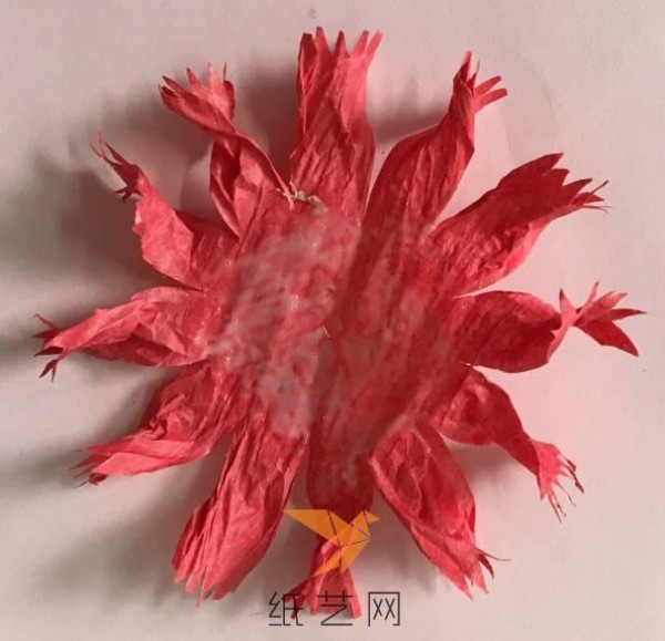 paper art carnation