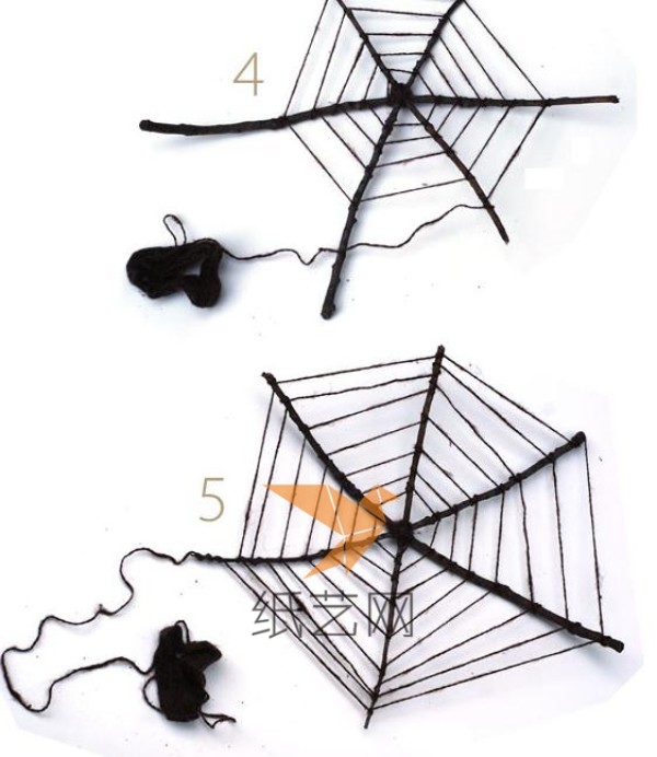 Cute Halloween Spider Props Decoration Making Tutorial