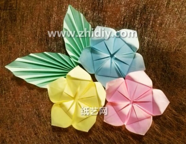 Origami flower cherry blossom handmade origami handmade video tutorial