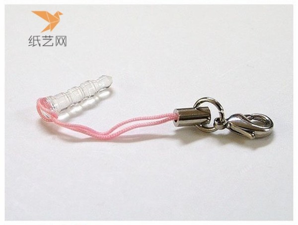 Non-woven fabric tutorial Non-woven fabric tassel mobile phone jack decorative small pendant making tutorial