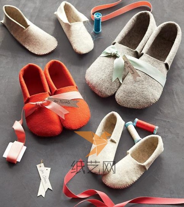 Super easy tutorial for making wool felt shoes