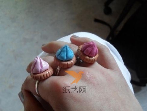 Fun handmade dessert ring tutorial