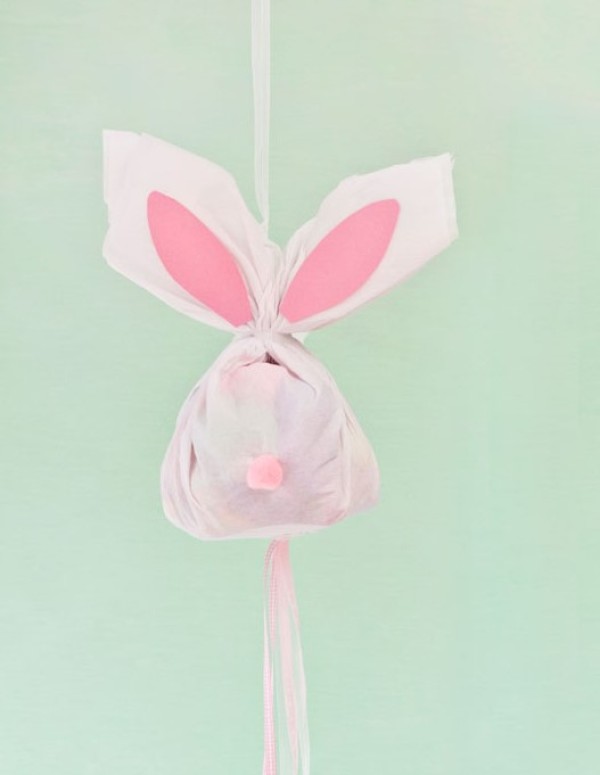 Easter Bunny Paper Craft Pinano Handmade Tutorial