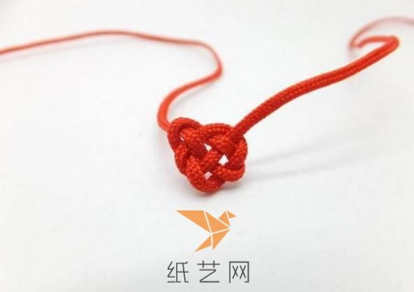 Beautiful Hand Knitted Heart Shape Chinese Knot Tutorial