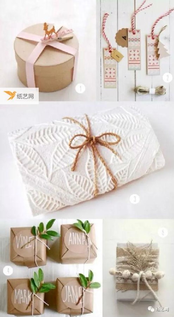 Childlike gift packaging