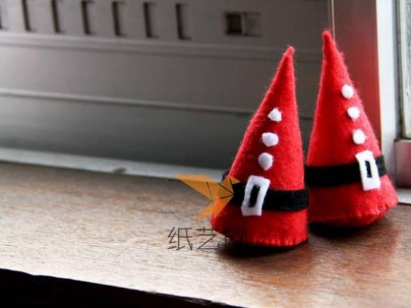 Super cute Santa Claus Christmas tree making tutorial