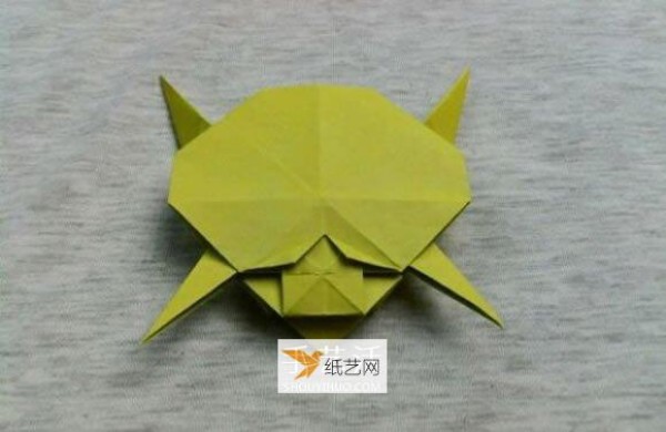 Detailed explanation of the steps of three-dimensional frog origami