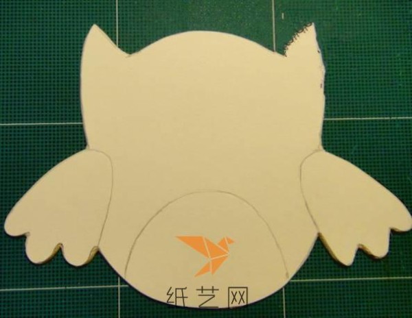 Tutorial on how to make a cute little paper owl decorative painting for New Year’s gift