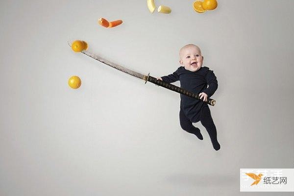 Whimsical, fun and creative baby photography photos