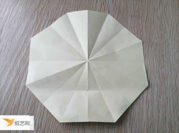 Illustrated tutorial on folding method of beautiful babaihua