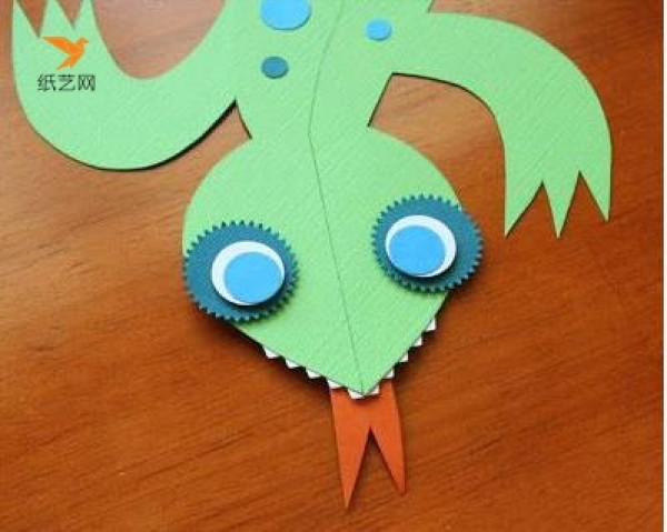 Simple and interesting lizard craft tutorial for children