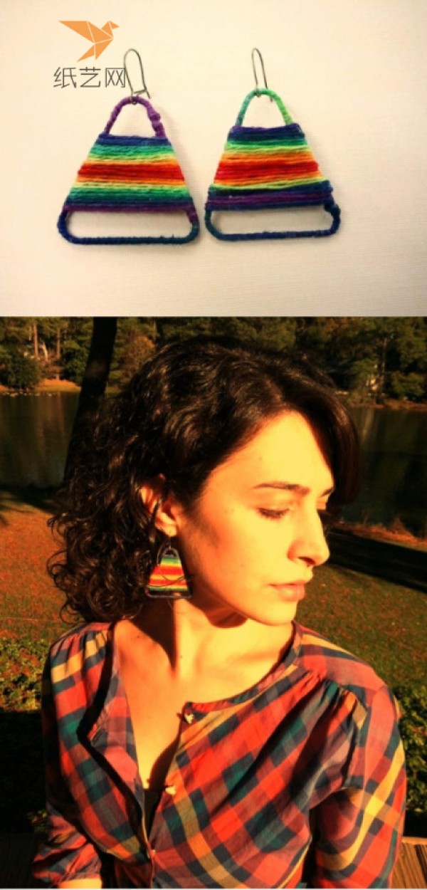 Tutorial on turning waste into treasure: turning extra paper clips into beautiful earrings