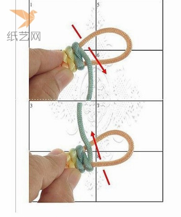 Delicate knotted rope braiding tutorial teaches you how to braid unique wheat ears. Sturdy braiding tutorial