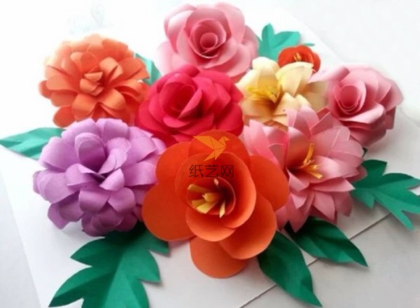 Paper Art Camellia Making TutorialPaper Art Tutorial