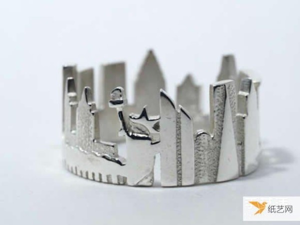 Purely handmade rings that capture the beauty of architecture from all over the world