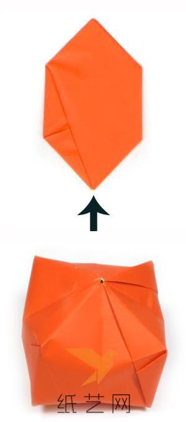 Origami lantern tutorial