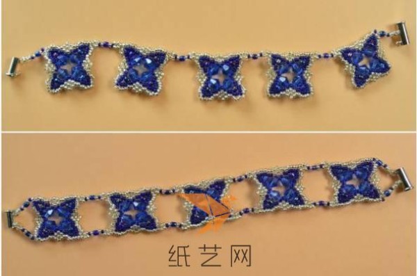 Exquisite beaded bracelet making tutorial