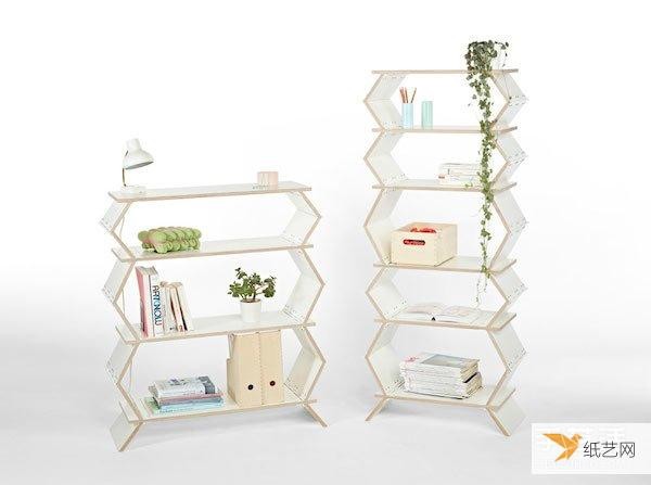 Super simple folding shelf for storage, easy to assemble and disassemble