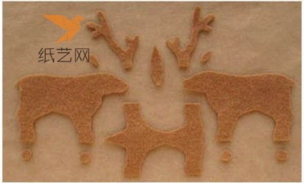 Nonwoven Tutorial Nonwoven Santa and Elk Making Tutorial