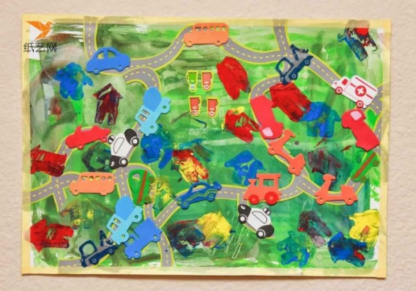 Tutorial on how to make a childlike map made by children