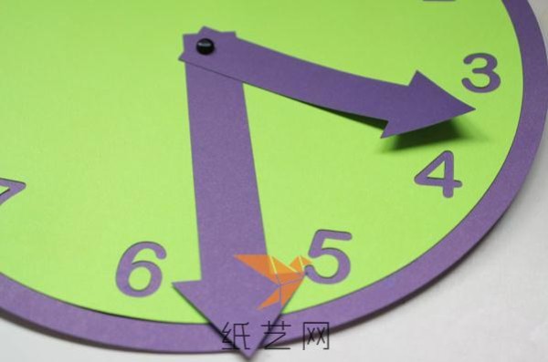 Childrens handmade clock making tutorial