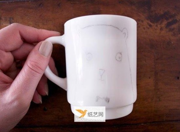 How to make a customized mug with cartoon patterns