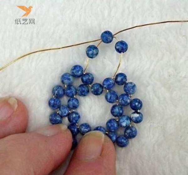 Beading Tutorial Qiushi Blueberry Beaded Earrings Making Tutorial