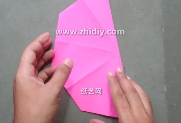 DIY three-dimensional origami diamond origami video tutorial