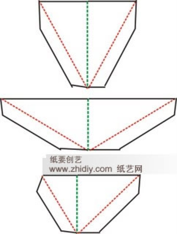 Basic tutorial on three-dimensional cards [6] V-shaped wings and slots