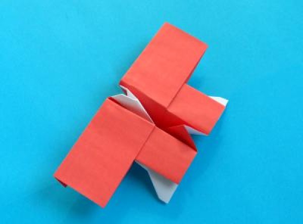 Warbird origami airplane handmade origami tutorial