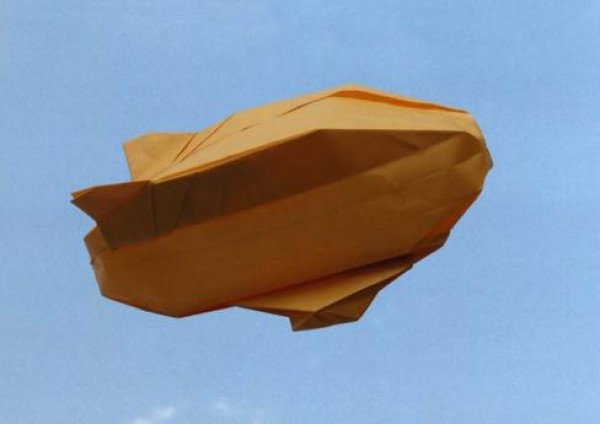 Airship handmade origami tutorial—Jens-Helge