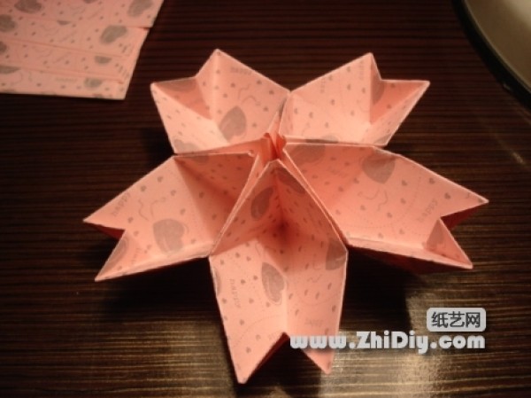 Cherry Blossom Paper Ball Flower Making Tutorial