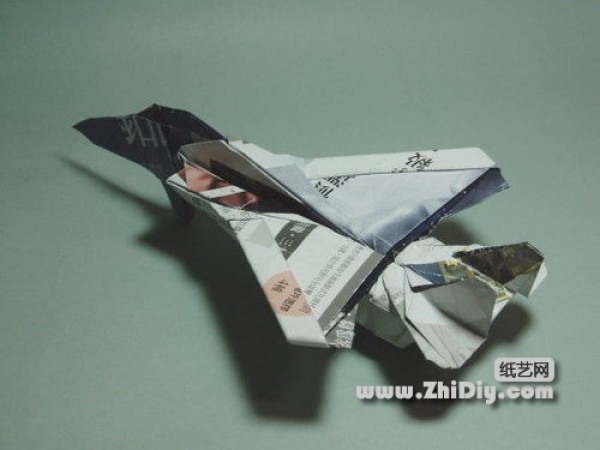 Appreciation of more complex origami fighter planes