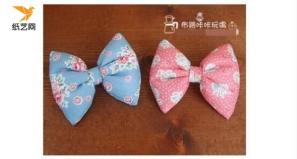 How to tie a bow? Illustrated tutorial on hand-making three-dimensional small fresh bow hair accessories