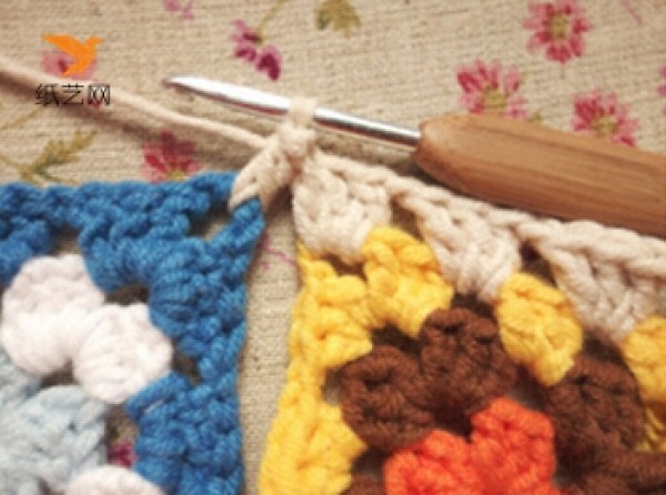 Manual crochet connection diagram tutorial