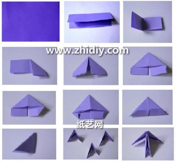 Basic introductory video tutorial on triangular origami origami triangular origami