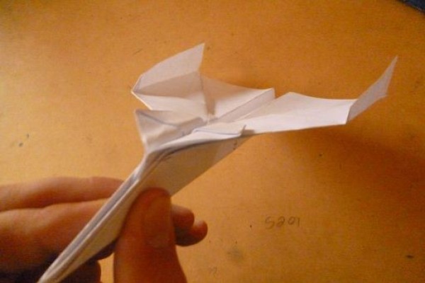 How to fold a cobra cruiser origami airplane