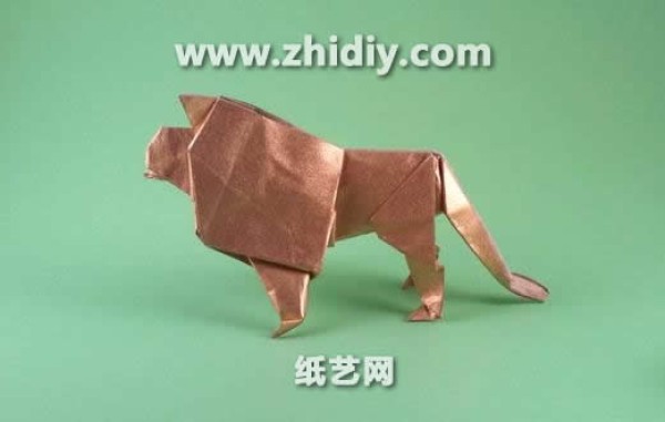 Origami Encyclopedia - Origami Lion Handmade Origami Video Tutorial