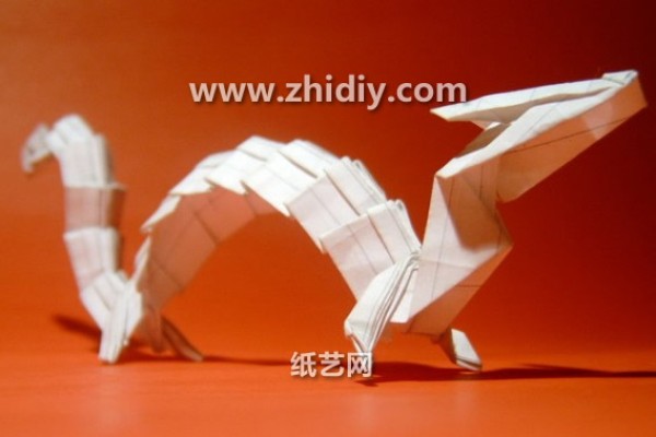 Origami Chinese Dragon Oriental Dragon Handmade Video Tutorial