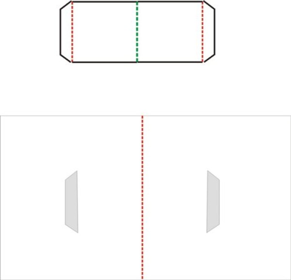 Basic tutorial on three-dimensional cards [5] Pasting the frame