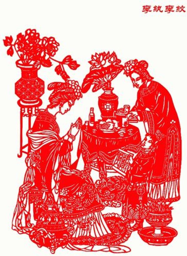 Appreciation of Wang Tingqi’s paper-cut works