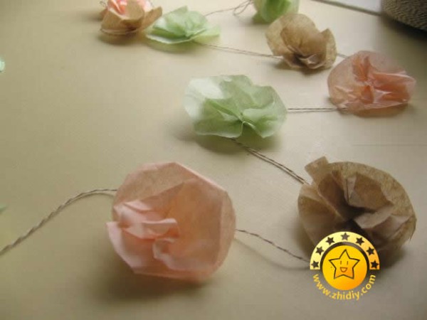 Simple paper flower making tutorial