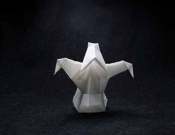 Ghost origami tutorial - Anibal Voyer