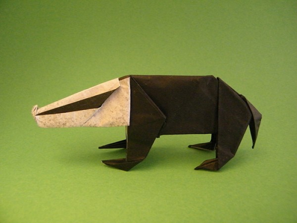 Badger origami tutorial—Robin Glynn